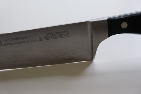 Kockkniv spitzenklasse med ojämn häl